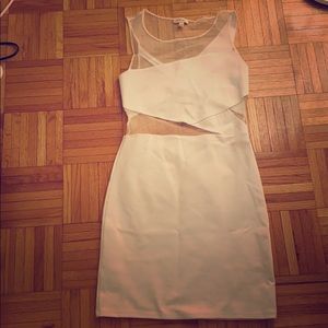 New Silence + Noise White mini dress